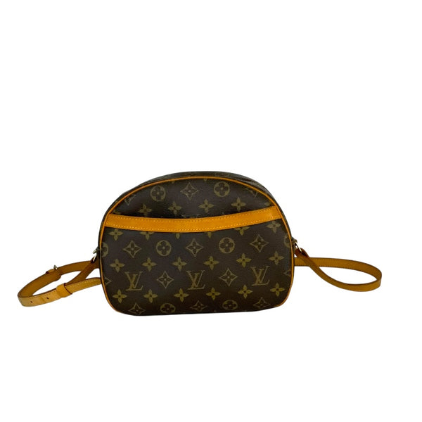 ルイ・ヴィトン LOUIS VUITTON ブロワ M51221 ブラウン モノグラムキャンバス レディース ショルダーバッグ