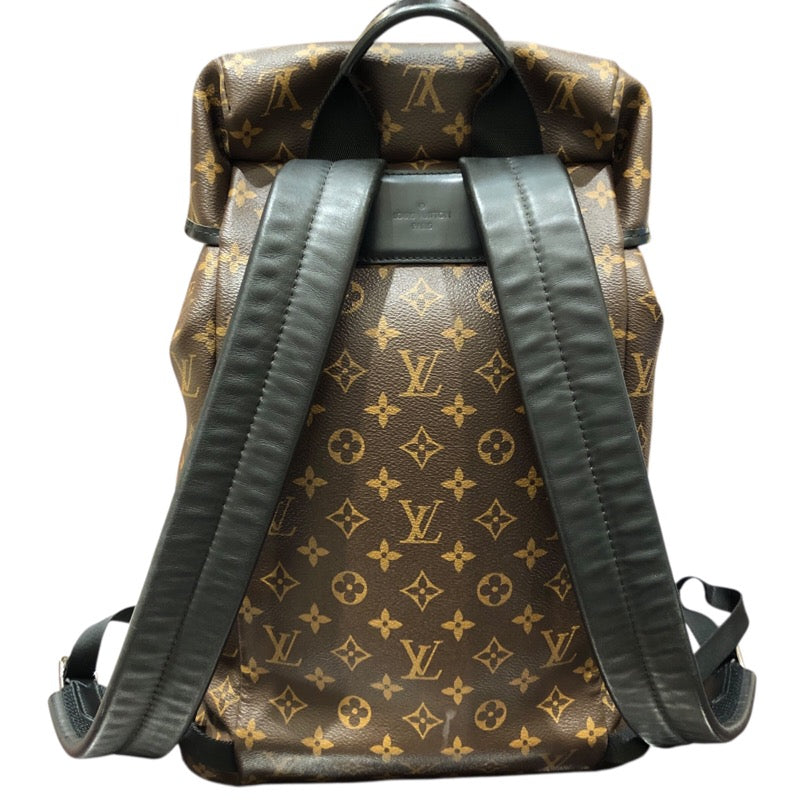 ルイ・ヴィトン LOUIS VUITTON ザック・バックパック M43422 ブラウン モノグラム・マカサー メンズ リュック・デイパック