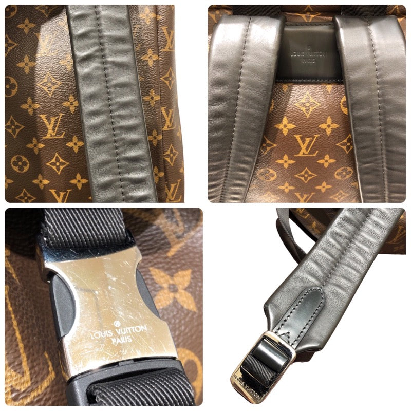 ルイ・ヴィトン LOUIS VUITTON ザック・バックパック M43422 ブラウン モノグラム・マカサー メンズ リュック・デイパック