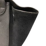 セリーヌ CELINE トラペーズ ブラックSV金具 カーフ レディース ショルダーバッグ