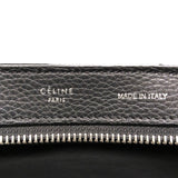 セリーヌ CELINE トラペーズ ブラックSV金具 カーフ レディース ショルダーバッグ