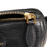 プラダ PRADA ２WAYバッグ ブラック x ゴールド金具 ヴィッテロダイノレザー ユニセックス ショルダーバッグ