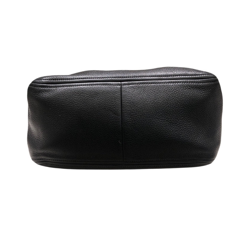 プラダ PRADA ２WAYバッグ ブラック x ゴールド金具 ヴィッテロダイノレザー ユニセックス ショルダーバッグ