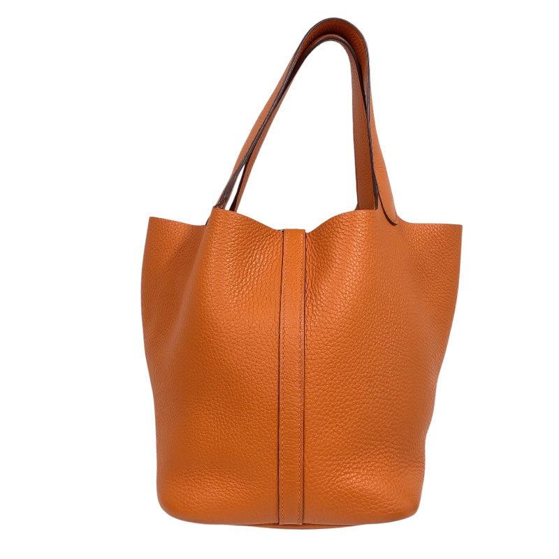 ㊴美品　HERMES　エルメス　ピコタンロックPM用　オレンジ　空箱　長方形 r009806-1.jpg