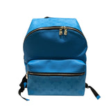 ルイ・ヴィトン LOUIS VUITTON ディスカバリーバックパック M30409 ブルー PVC メンズ リュック・デイパック