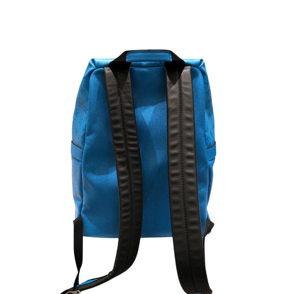 ルイ・ヴィトン LOUIS VUITTON ディスカバリーバックパック M30409 ブルー PVC メンズ リュック・デイパック