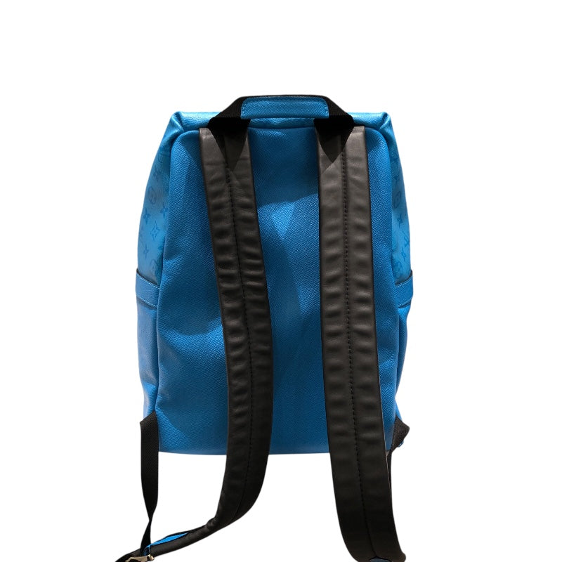 ルイ・ヴィトン LOUIS VUITTON ディスカバリーバックパック M30409 ブルー PVC メンズ リュック・デイパック
