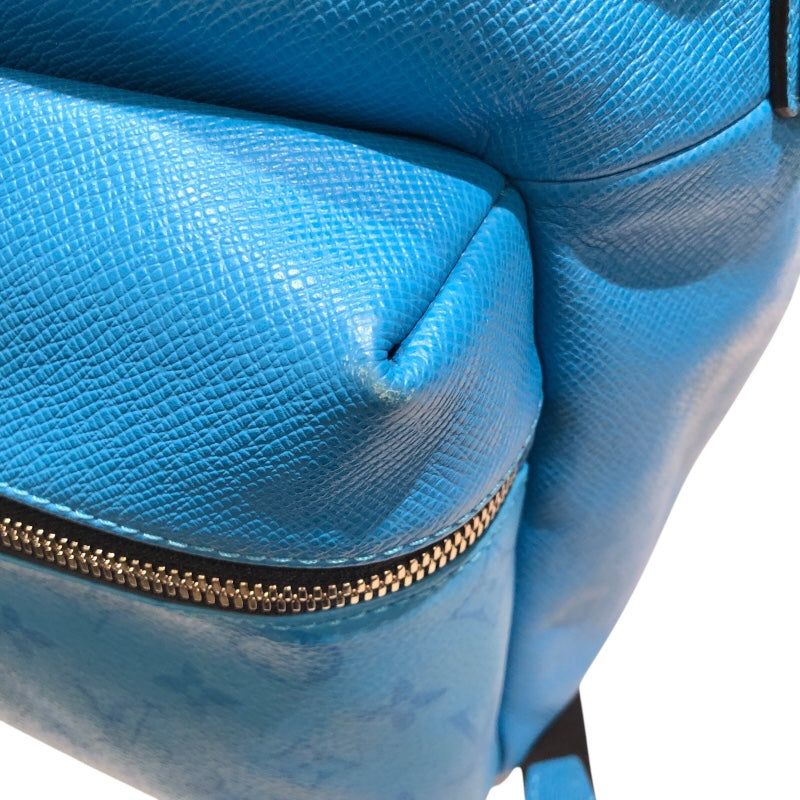 ルイ・ヴィトン LOUIS VUITTON ディスカバリーバックパック M30409 ブルー PVC メンズ リュック・デイパック
