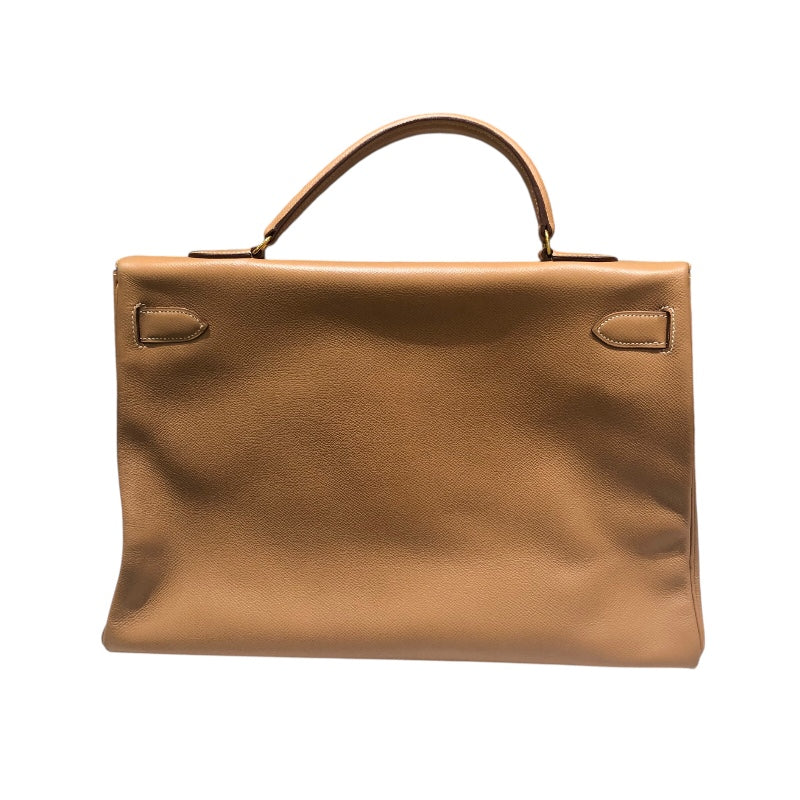 エルメス HERMES ケリー40 内縫い 〇X刻 ナチュラル ゴールド