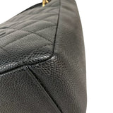 シャネル CHANEL PSTチェーントートバッグ A20994 ブラック/ゴールド金具 キャビアスキン レディース トートバッグ