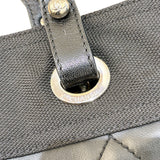 シャネル CHANEL パリビアリッツトートPM A34208 ブラック・シルバー金具 コーティングキャンバス レディース トートバッグ