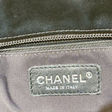 シャネル CHANEL パリビアリッツトートPM A34208 ブラック・シルバー金具 コーティングキャンバス レディース トートバッグ