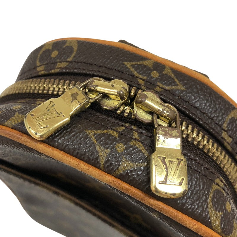 ルイ・ヴィトン LOUIS VUITTON ポシェット・ガンジュ M51870 ブラウン モノグラム・キャンバス ユニセックス ショルダーバッグ