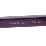 クロエ Chloe サングラス 61□15 135 パープル×GD プラスチック アクセサリー