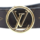 ルイ・ヴィトン LOUIS VUITTON サンチュール・LVサークル M9935 モノグラム モノグラム レディース ベルト