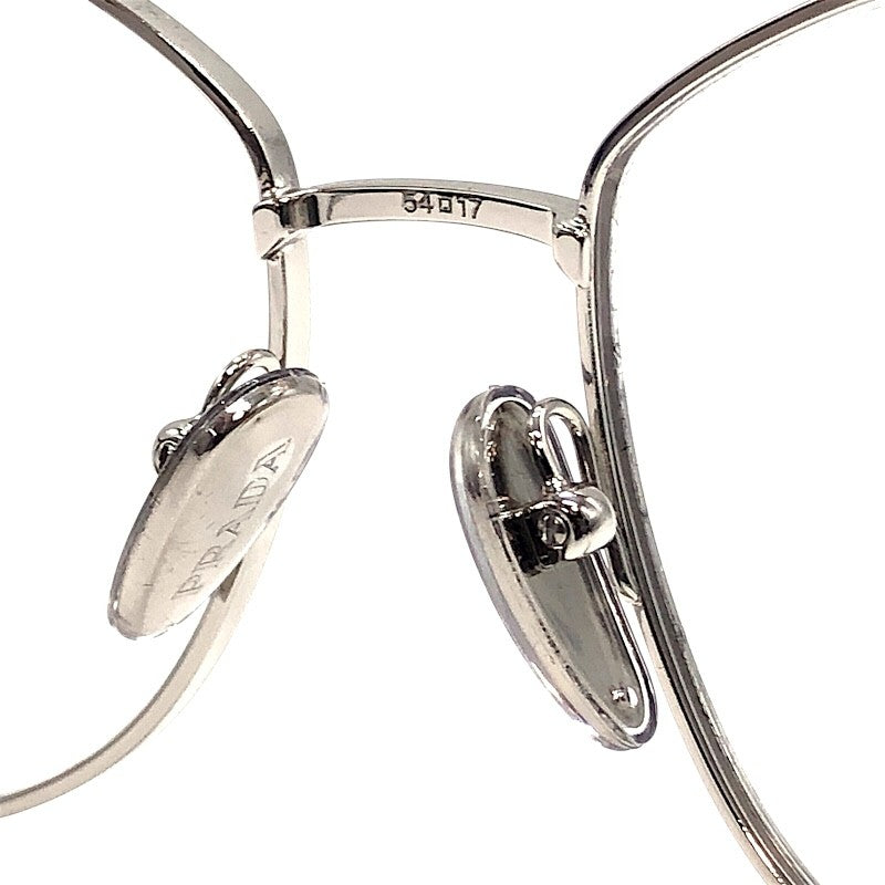 プラダ PRADA アイウェア 54・17 メタルフレーム VPR A58 シルバー メタル メンズ