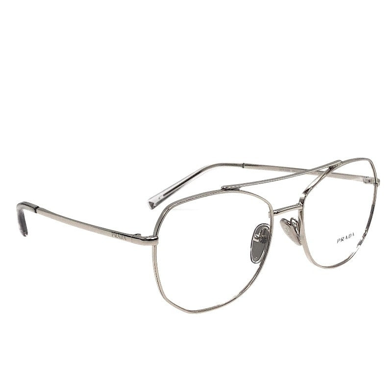 プラダ PRADA アイウェア 54・17 メタルフレーム VPR A58 シルバー メタル メンズ