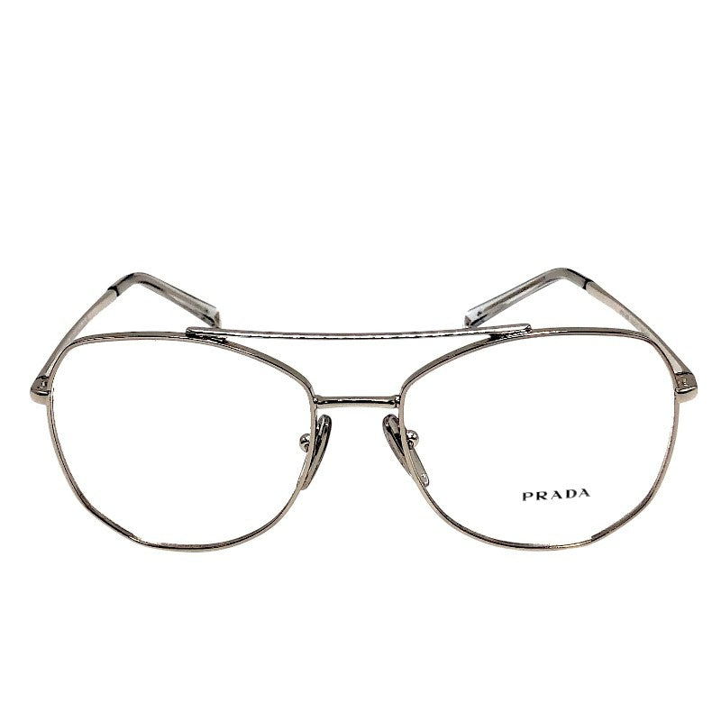 プラダ PRADA アイウェア 54・17 メタルフレーム VPR A58 シルバー メタル メンズ