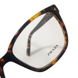 プラダ PRADA アイウェア VPR 15Z ブラウン プラスチック メンズ メガネ