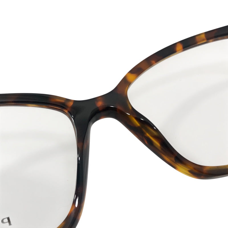 プラダ PRADA アイウェア VPR 15Z ブラウン プラスチック メンズ メガネ
