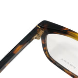 プラダ PRADA アイウェア VPR 15Z ブラウン プラスチック メンズ メガネ