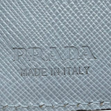 プラダ PRADA ネックストラップ付き　カードケース 2MR035 ライトブルー サフィアーノ レディース カードケース