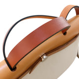 エルメス HERMES エールバッグジップPM U刻 エクリュ・ゴールド・SV金具 トワル・ハンター レディース ハンドバッグ
