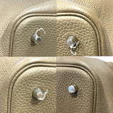 エルメス HERMES ピコタンロックMM Y刻 エトゥープ/SV金具 トリヨン ユニセックス ハンドバッグ