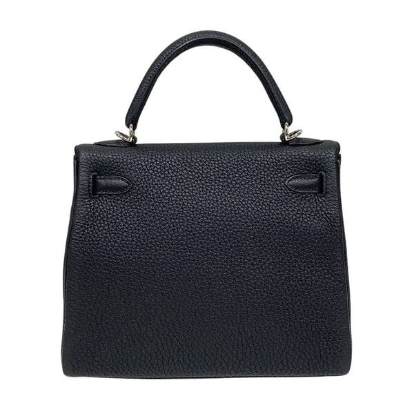 エルメス HERMES ケリー25 内縫い Y刻 ブラック シルバー金具 トゴ レディース ハンドバッグ ショルダーバッグ