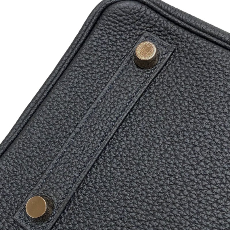 エルメス HERMES バーキン25 Y刻 ブラック トゴ レディース ハンドバッグ