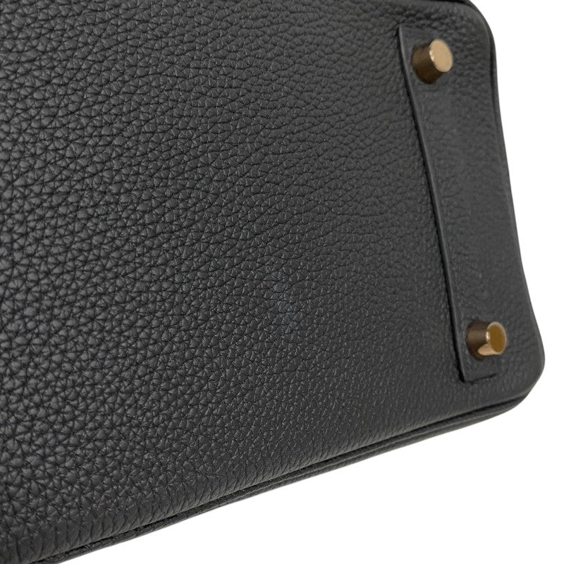 エルメス HERMES バーキン25 Y刻 ブラック トゴ レディース ハンドバッグ