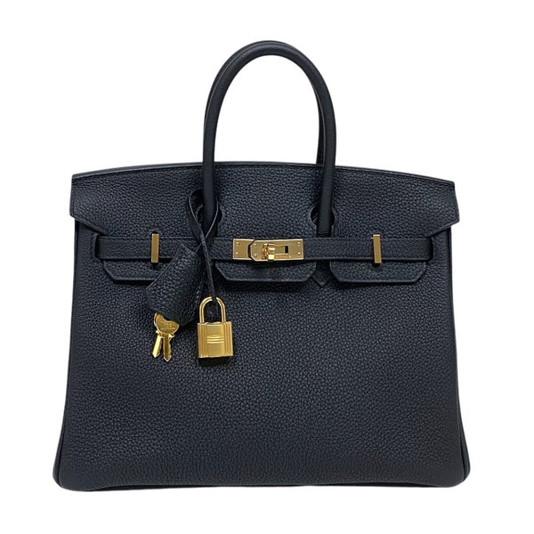 エルメス HERMES バーキン25 Y刻 ブラック トゴ レディース ハンドバッグ