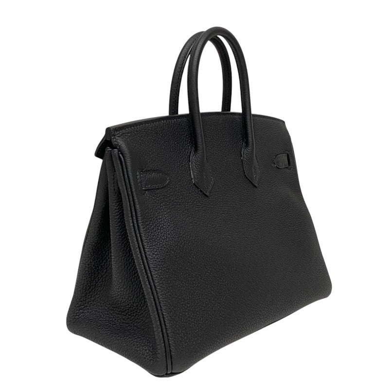 エルメス HERMES バーキン25 Y刻 ブラック トゴ レディース ハンドバッグ