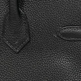 エルメス HERMES バーキン25 Y刻 ブラック トゴ レディース ハンドバッグ