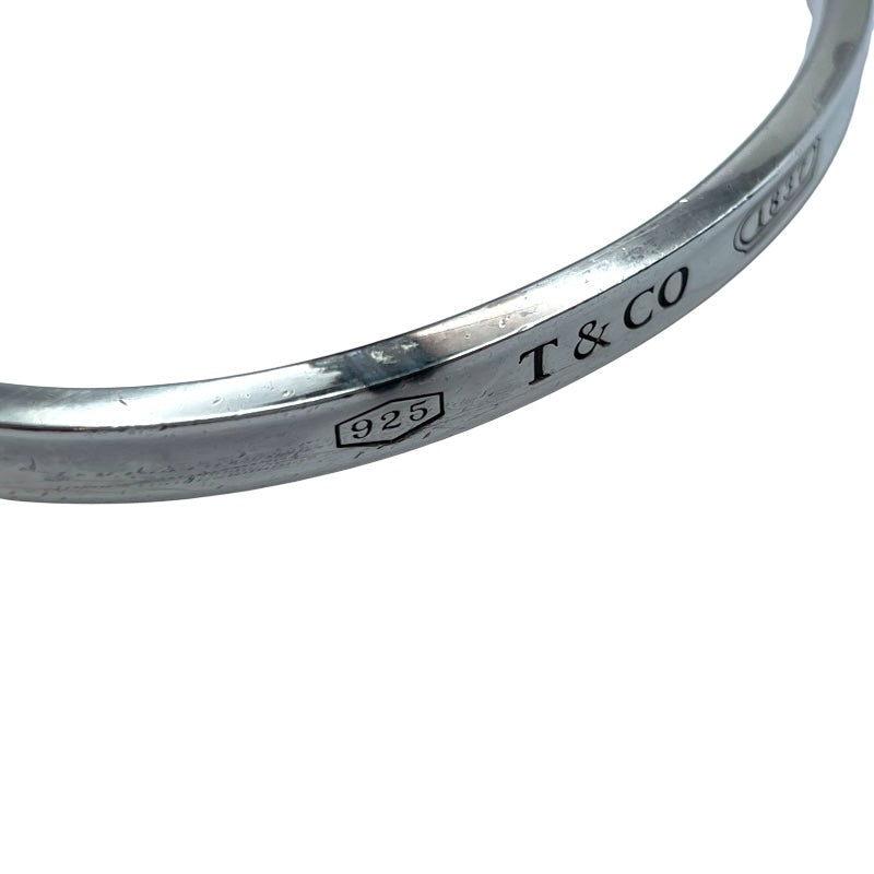 ティファニー 1837 バングル シルバー925 袋付 TIFFANY&Co. ティファニー 1837 バングル ナロー オープン 腕輪