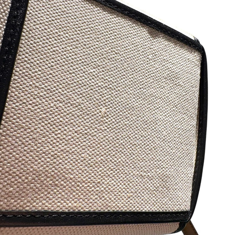 ボッテガ・ヴェネタ BOTTEGA VENETA アルコトートラージ ナチュラル・ブラック キャンバス・レザー メンズ トートバッグ