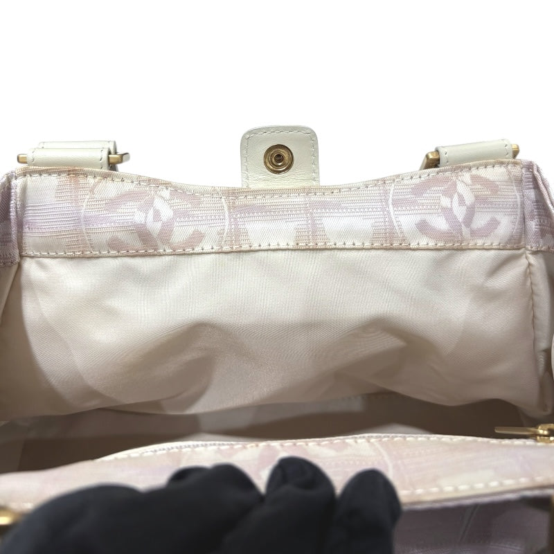 シャネル CHANEL ニュートラベルラインハンドバッグ A20518 7番台 ナイロン レディース ハンドバッグ