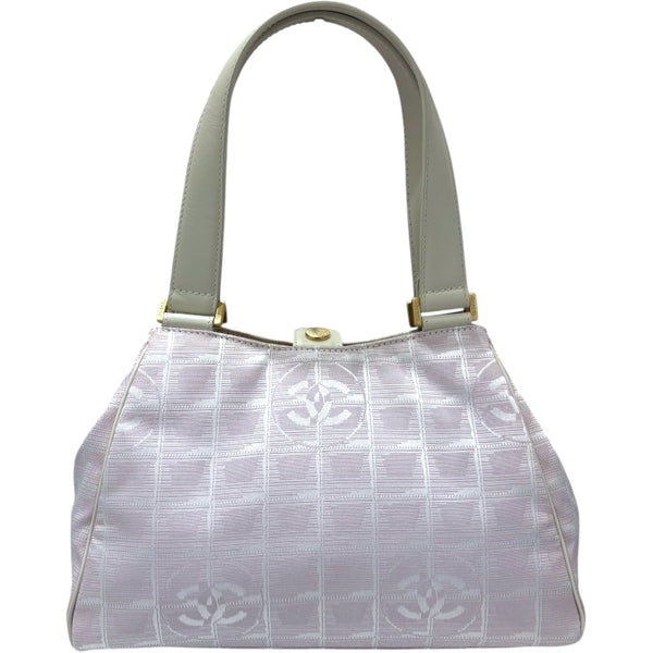 シャネル CHANEL ニュートラベルラインハンドバッグ A20518 7番台 ナイロン レディース ハンドバッグ