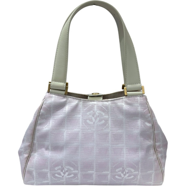 シャネル CHANEL ニュートラベルラインハンドバッグ A20518 7番台 ナイロン レディース ハンドバッグ