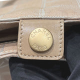 シャネル CHANEL ニュートラベルラインハンドバッグ A20518　8番台 ベージュ ナイロン ハンドバッグ
