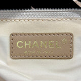 シャネル CHANEL ニュートラベルラインハンドバッグ A20518　8番台 ベージュ ナイロン ハンドバッグ