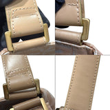 シャネル CHANEL ニュートラベルラインハンドバッグ A20518　8番台 ベージュ ナイロン ハンドバッグ