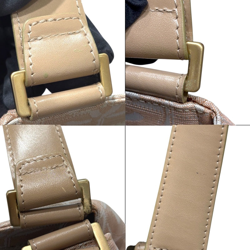 シャネル CHANEL ニュートラベルラインハンドバッグ A20518　8番台 ベージュ ナイロン ハンドバッグ