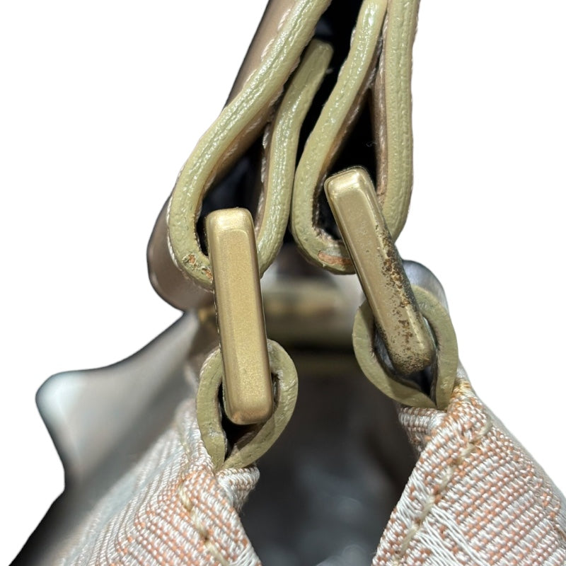 シャネル CHANEL ニュートラベルラインハンドバッグ A20518　8番台 ベージュ ナイロン ハンドバッグ