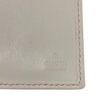 グッチ GUCCI GGキャンバス二つ折り長財布 204836 ベージュ×ホワイト GGキャンバス ユニセックス 長財布
