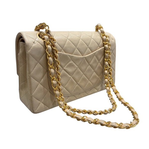 シャネル CHANEL マトラッセ23 A01113 ベージュ/GD金具 ラム レディース ショルダーバッグ