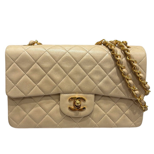 シャネル CHANEL マトラッセ23 A01113 ベージュ/GD金具 ラム レディース ショルダーバッグ