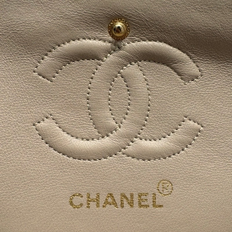 シャネル CHANEL マトラッセ23 A01113 ベージュ/GD金具 ラム レディース ショルダーバッグ