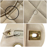 シャネル CHANEL マトラッセ23 A01113 ベージュ/GD金具 ラム レディース ショルダーバッグ