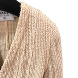 シャネル CHANEL ココマークボタンココマークボタンツイードジャケット ベージュ レディース その他アウター